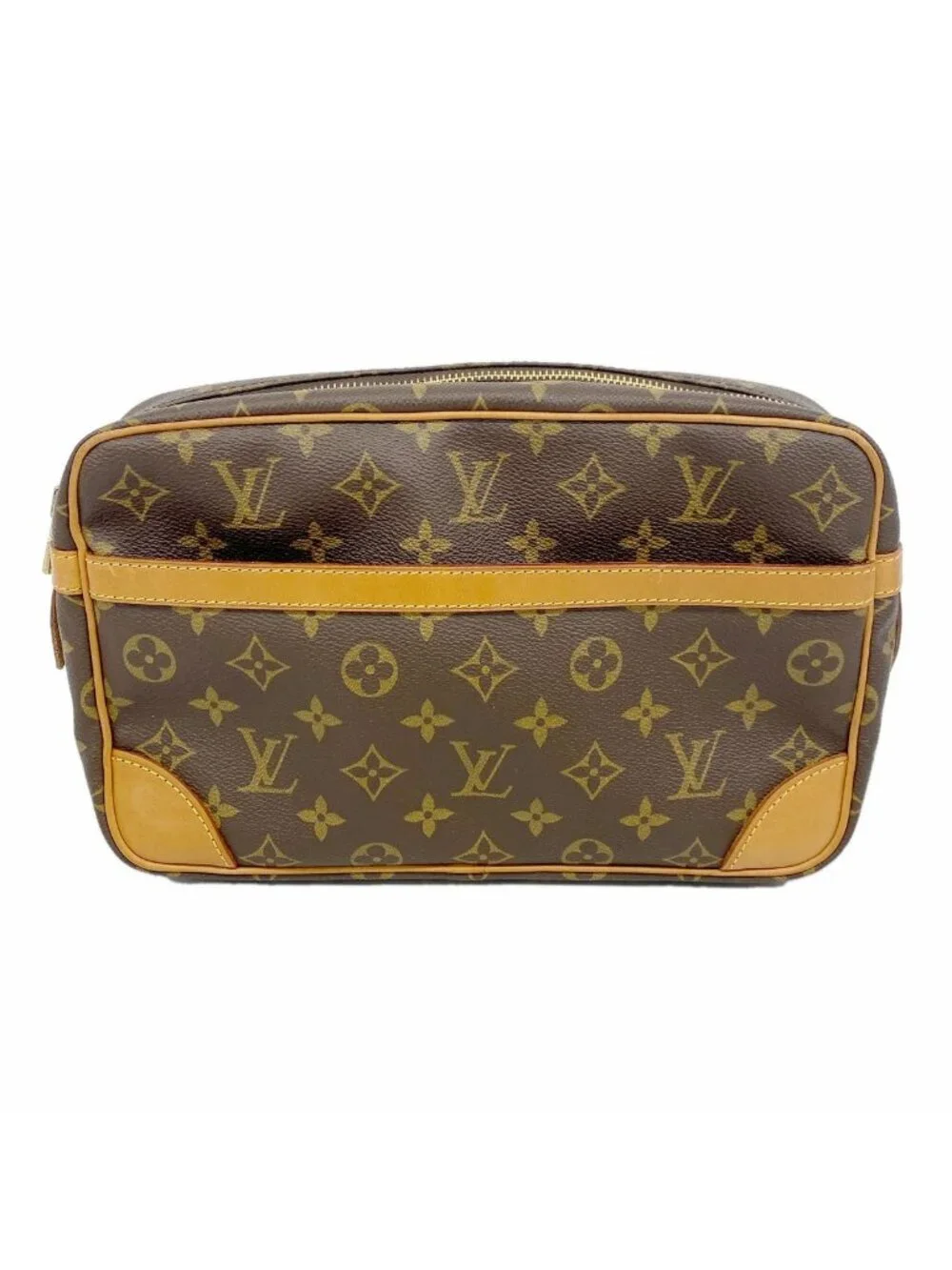 Louis Vuitton Clutch Monogram Compiegne 28 Brown